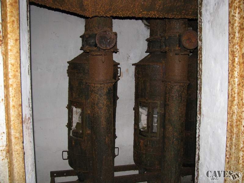 underground fuel depot