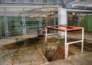 Грабельное отделение канализационнной насосной станции. Фото 2