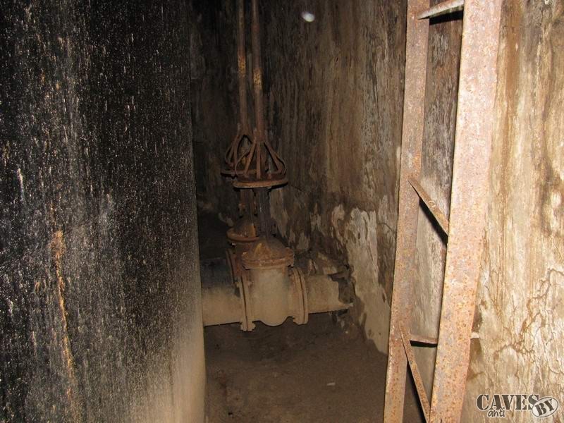 underground fuel depot